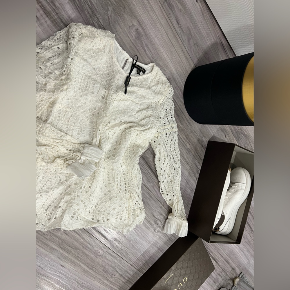 Milk blouse Massimo Dutti❤️‍🔥❤️‍🔥❤️‍🔥